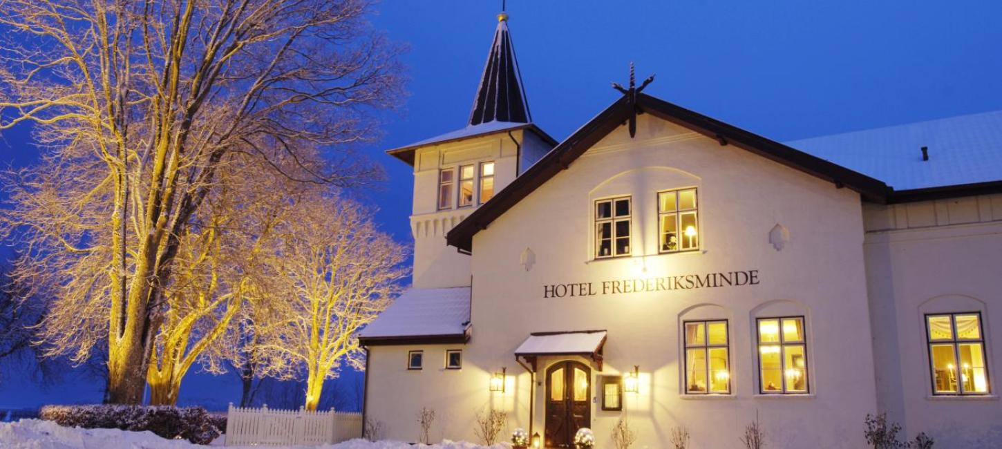 Vinterstemning Hotel Frederiksminde